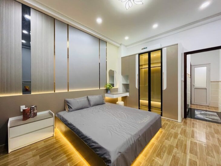 Bán Nhà 4 tầng HXH Khu phân lô Lê Đức Thọ, 51m2, 5.9 tỷ TL 0964364745