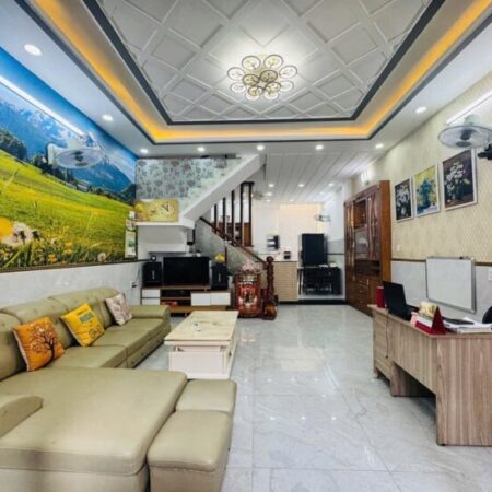 Bán Nhà HXH Lê Văn Thọ, 60m2, Ngang 5m, 2 tầng đẹp, 6 tỷ TL 0964364745