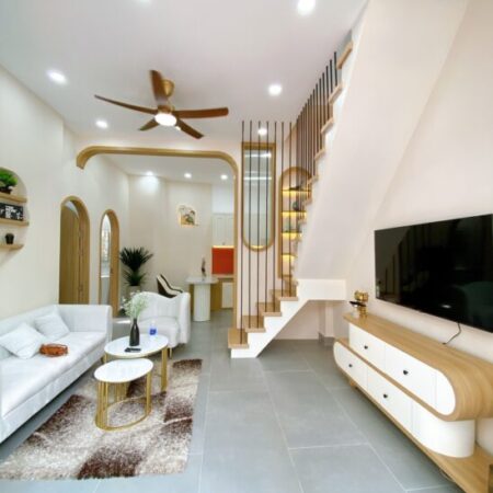 Nhà mới HXH Quang Trung, 50m2 3PN Full Nội thất, 4.8 tỷ TL 0964364745