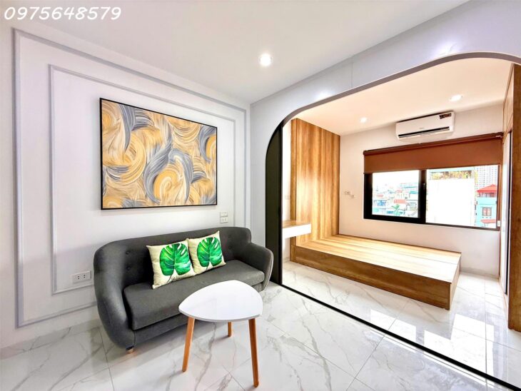 Bán nhà Đại Từ 100m 3 thoáng 8 tầng thang máy 24 phòng cho thuê