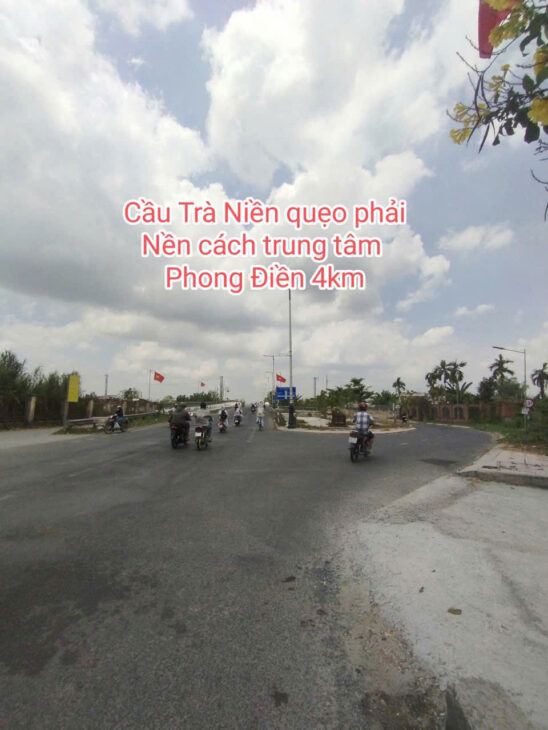 BÁN NỀN THỔ CƯ 100% CÁCH TRUNG TÂM PHONG ĐIỀN 4KM
