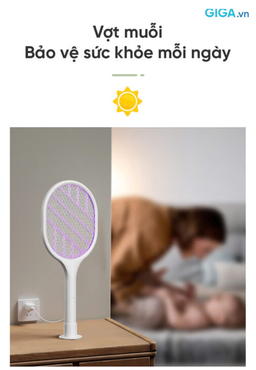 Vợt muỗi Lumias ESD-3500W , đèn UV BH 6TH
