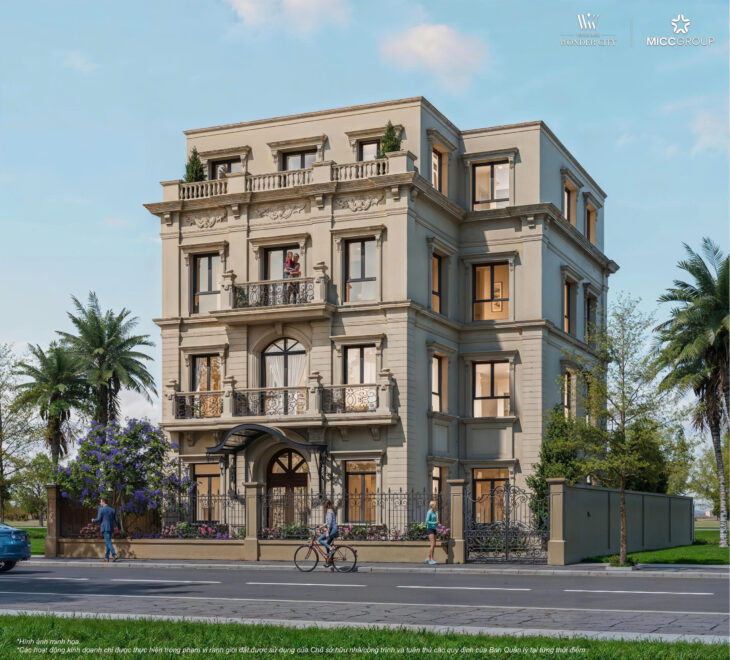 Biệt thự Song Lập 228m giá 44 tỷ, xây thô hoàn thiện mặt ngoài Vinhomes Đan Phượng