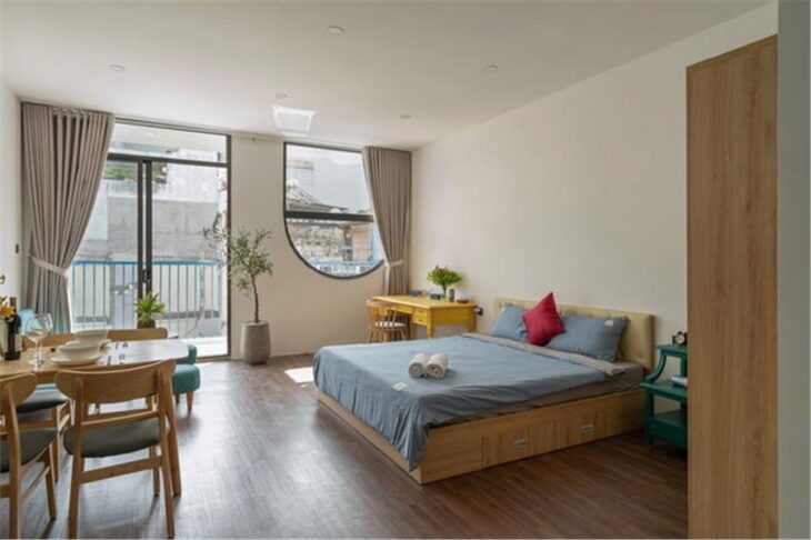 Bán CHDV Lam Sơn, Tân Bình, 9 phòng, 5 tầng, 94m2 giá 25 tỷ TL