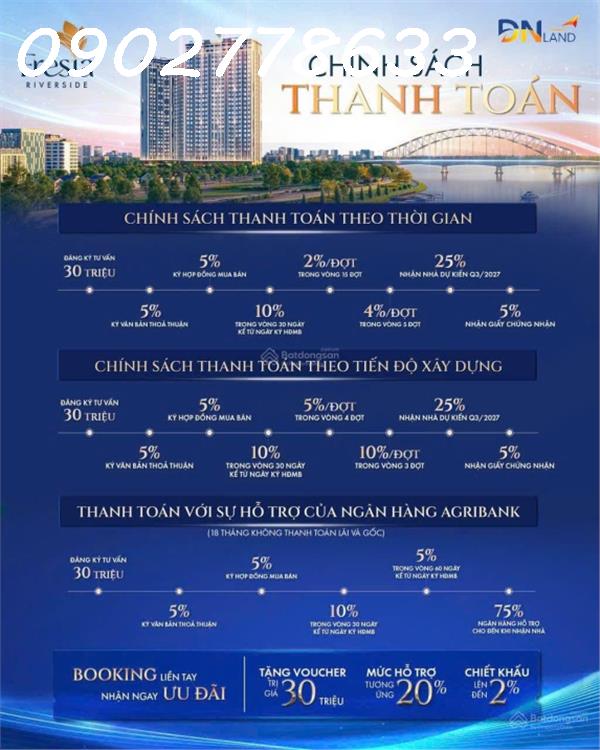 Chỉ với 400 triệu sở hữu ngay căn hộ cao cấp tại Fresia Riverside view sông Đồng Nai cực đẹp