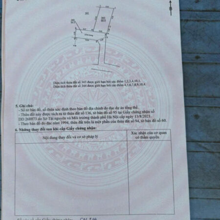 BÁN ĐẤTTRUNG OAI TIÊN DƯƠNG 80M