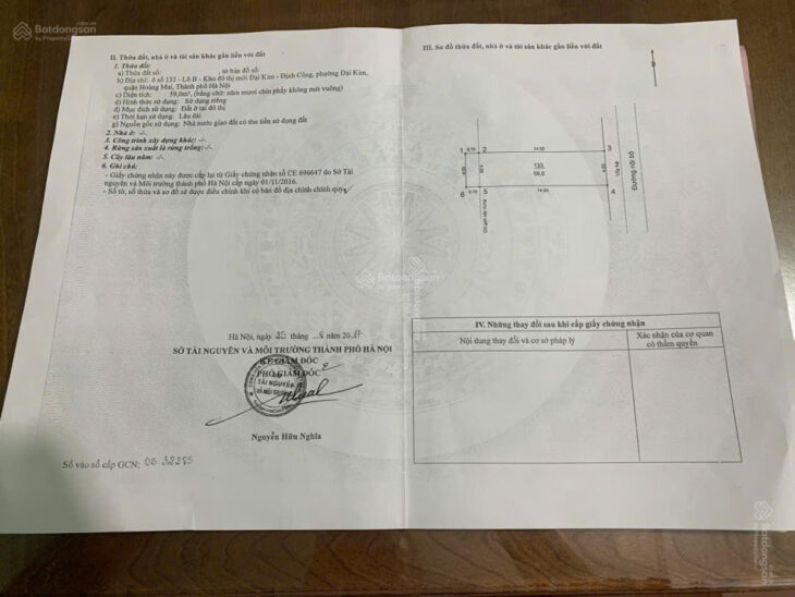 Nhà đẹp khu phân lô, KĐT Đại Kim, DT: 60m2 x 4 tầng, MT: 4m, giá 22,6 tỷ (bác có thương lượng)