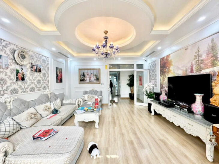 BÁN BIỆT THỰ VƯỜN ĐÀO – 281M² x 5 TẦNG – VIEW VƯỜN HOA – THANG MÁY – NỘI THẤT XỊN – GIÁ 129 TỶ