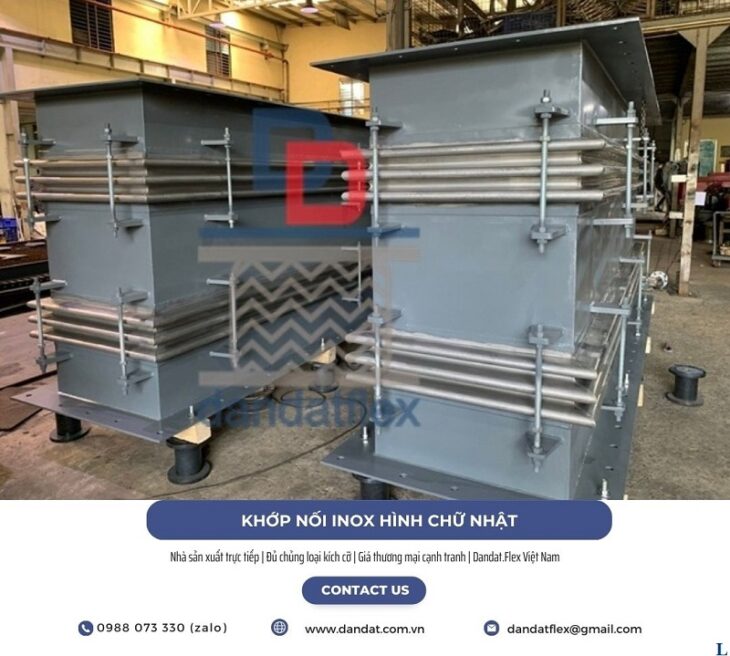 Bù trừ giãn nở inox, Khớp nối giãn nở inox cỡ lớn cho đường ống công nghiệp chất lượng cao