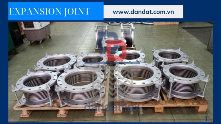 Khớp giãn nở inox, khớp nối giãn nở nhiệt, ống chống rung bơm tuần hoàn, khớp nối mềm mặt bích