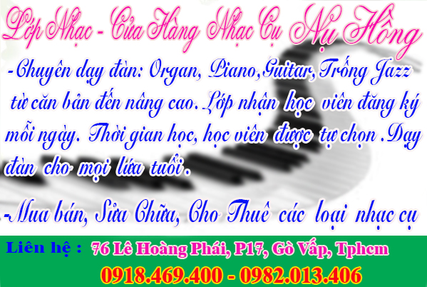 Hè đến rồi ! Học đàn thôi nào các bạn nhỏ – Lớp Nhạc Nụ Hồng Gò Vấp