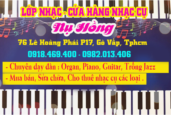Khóa học đàn organ hè 2025 tại gò vấp, Lớp Nhạc Nụ Hồng