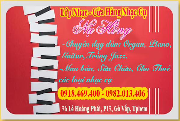 Học đàn piano hè 2025 tại gò vấp – Lớp Nhạc Nụ Hồng