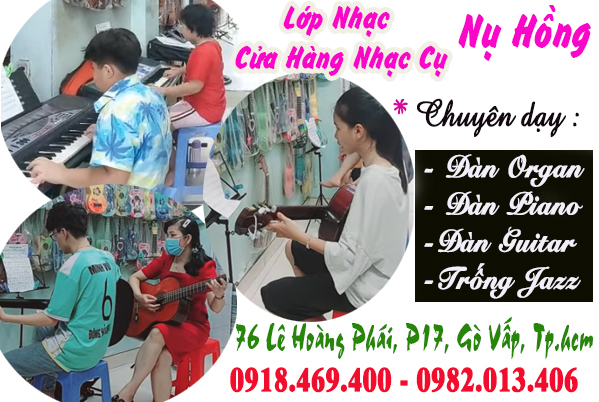 Học đàn piano hè 2025 tại gò vấp – Lớp Nhạc Nụ Hồng