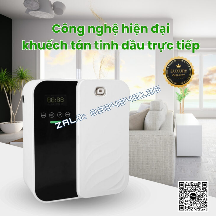 MÁY KHUẾCH TÁN TINH DẦU SAPAROMA – HOME PRO 500ml, HỖ TRỢ KHỬ MÙI, THƠM PHÒNG, NHÀ HÀNG, KHÁCH SẠN