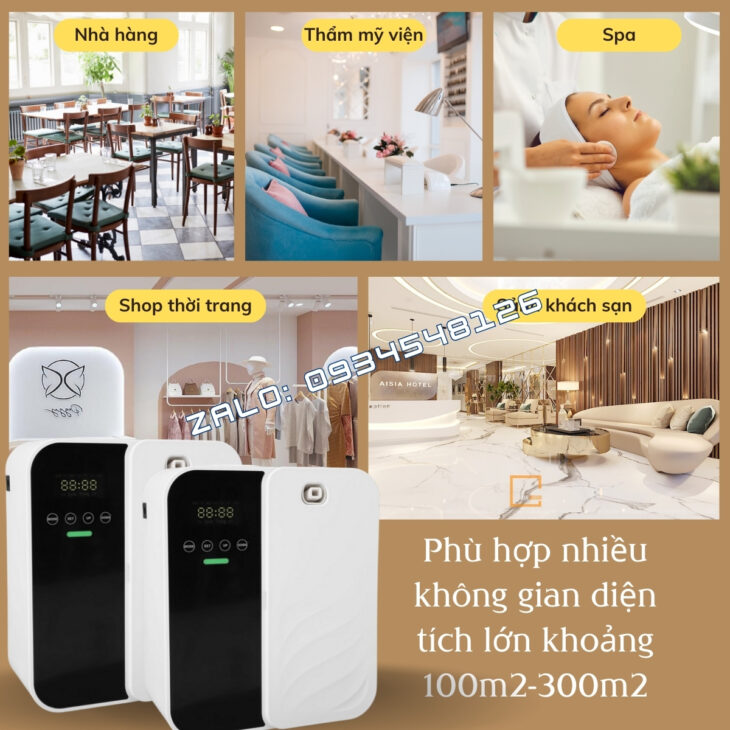 MÁY KHUẾCH TÁN TINH DẦU SAPAROMA – HOME PRO 500ml, HỖ TRỢ KHỬ MÙI, THƠM PHÒNG, NHÀ HÀNG, KHÁCH SẠN