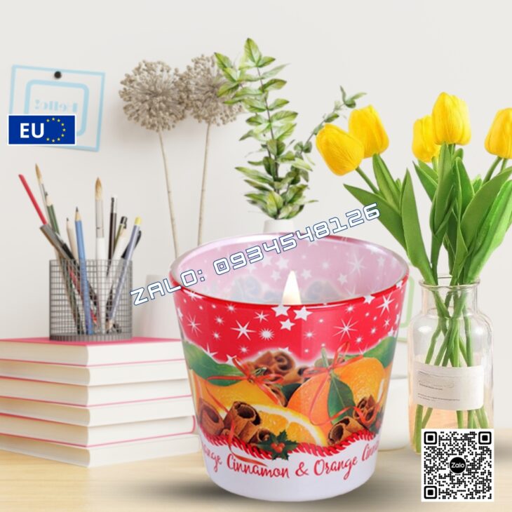 NẾN THƠM TINH DẦU BARTEK 115g, THƠM PHÒNG, HỖ TRỢ KHỬ MÙI, DECOR TRANG TRÍ, NHẬP KHẨU CHÂU ÂU