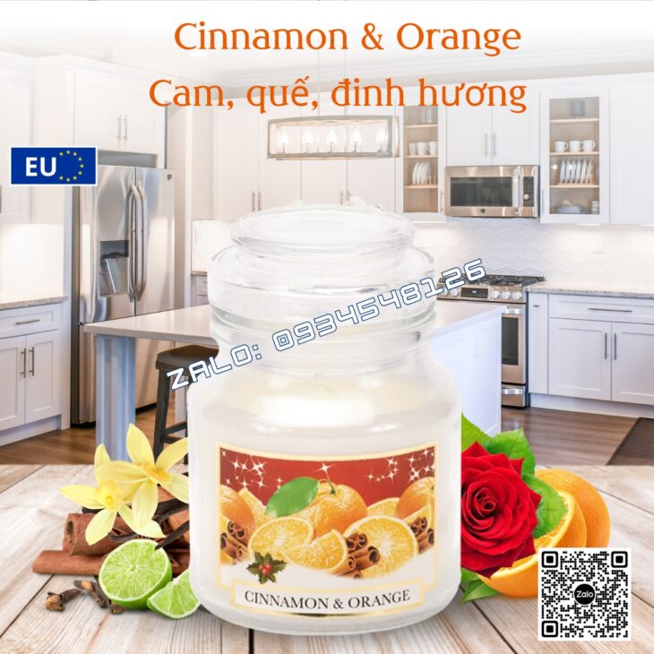 NẾN THƠM TINH DẦU BARTEK 130g, DECOR TRANG TRÍ, HỖ TRỢ KHỬ MÙI, QUÀ TẶNG Ý NGHĨA, NHẬP KHẨU CHÂU ÂU