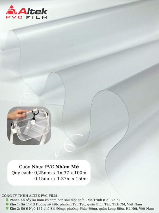 Phân phối màng nhựa pvc, giá rẻ toàn quốc