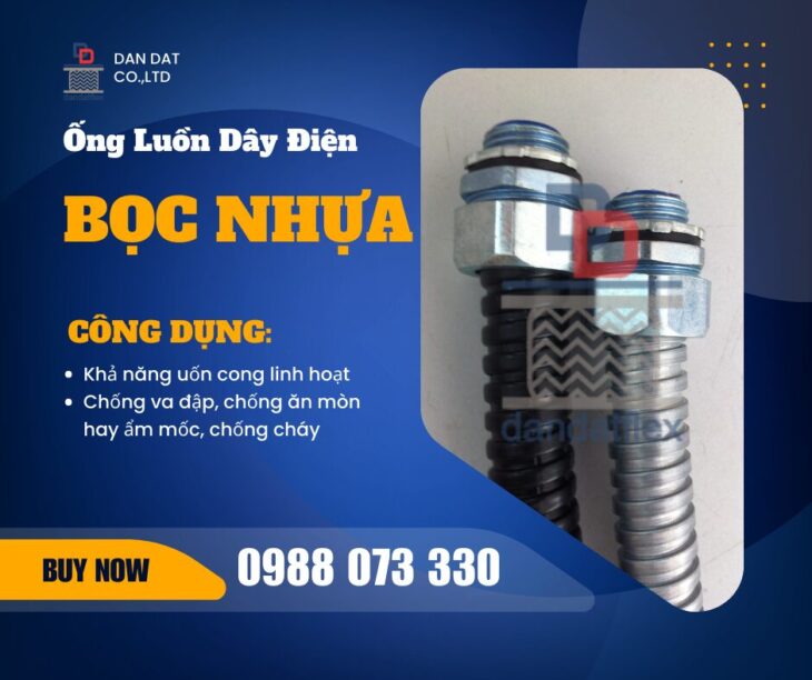 ỐNG LUỒN DÂY ĐIỆN-ỐNG LUỒN DÂY ĐIỆN BỌC NHỰA-ỐNG RUỘT GÀ LÕI THÉP-ỐNG RUỘT GÀ BỌC LƯỚI