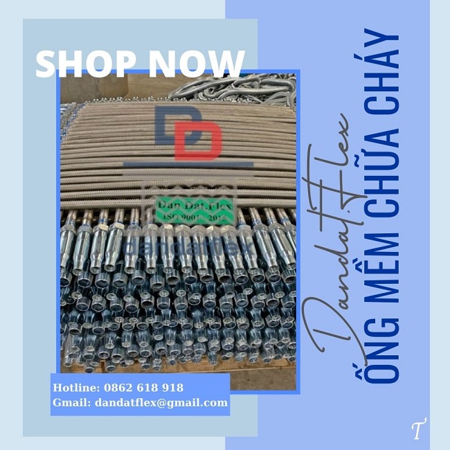Dây mềm nối đầu phun sprinkler, ống mềm sprinkler PCCC, ống mềm cho đầu phun chữa cháy