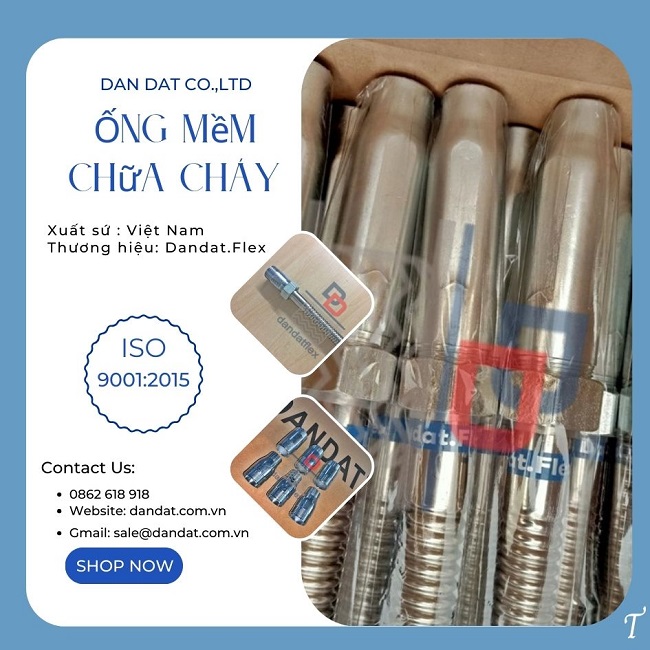 Dây mềm nối đầu phun sprinkler, ống mềm sprinkler PCCC, ống mềm cho đầu phun chữa cháy