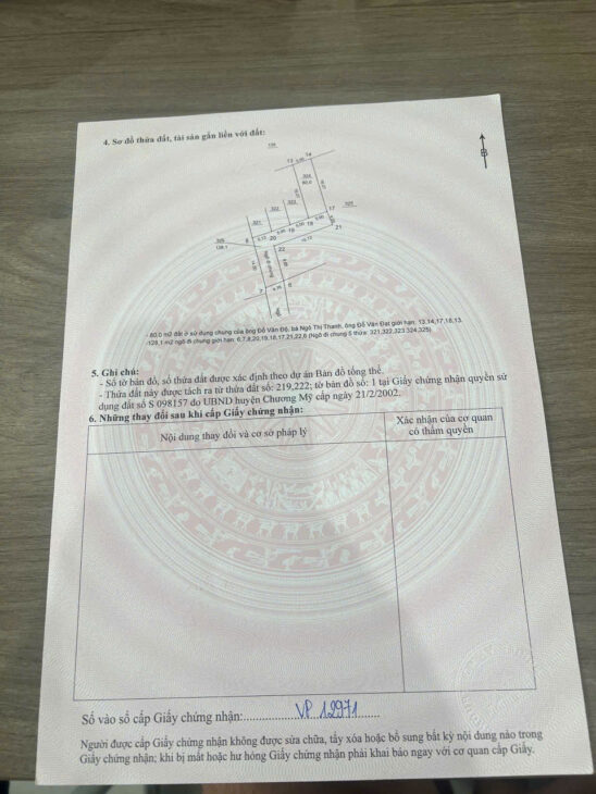 bán 80m2 ont phụng trâu-phường chương mỹ-hà nội giá hơn 2 tỷ