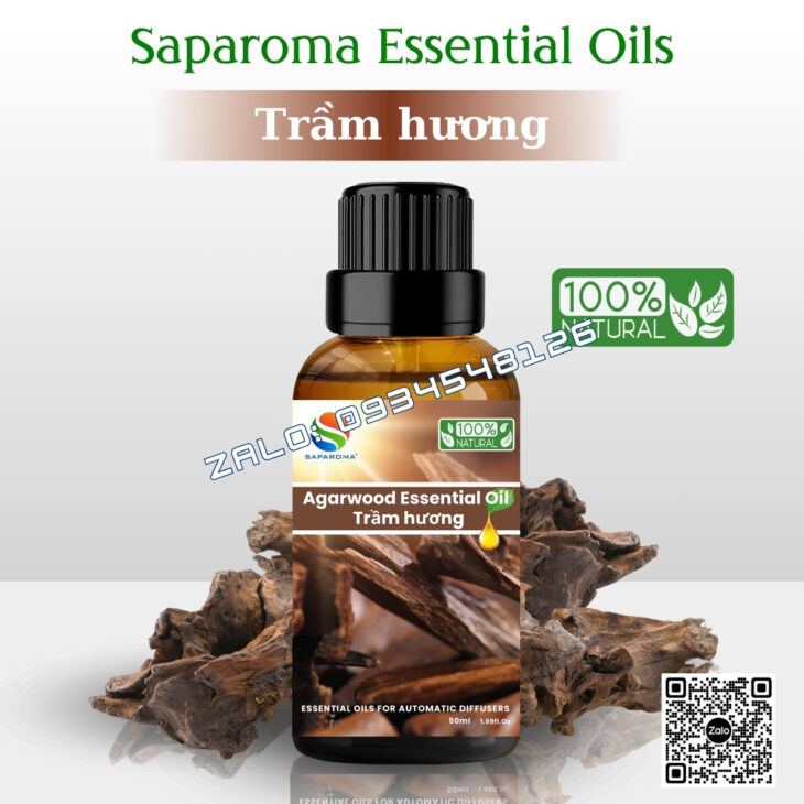 TINH DẦU THIÊN NHIÊN NGUYÊN CHẤT SAPAROMA 50ML, THƠM PHÒNG, HỖ TRỢ KHỬ MÙI, XUA ĐUỔI MUỖI, CÔN TRÙNG