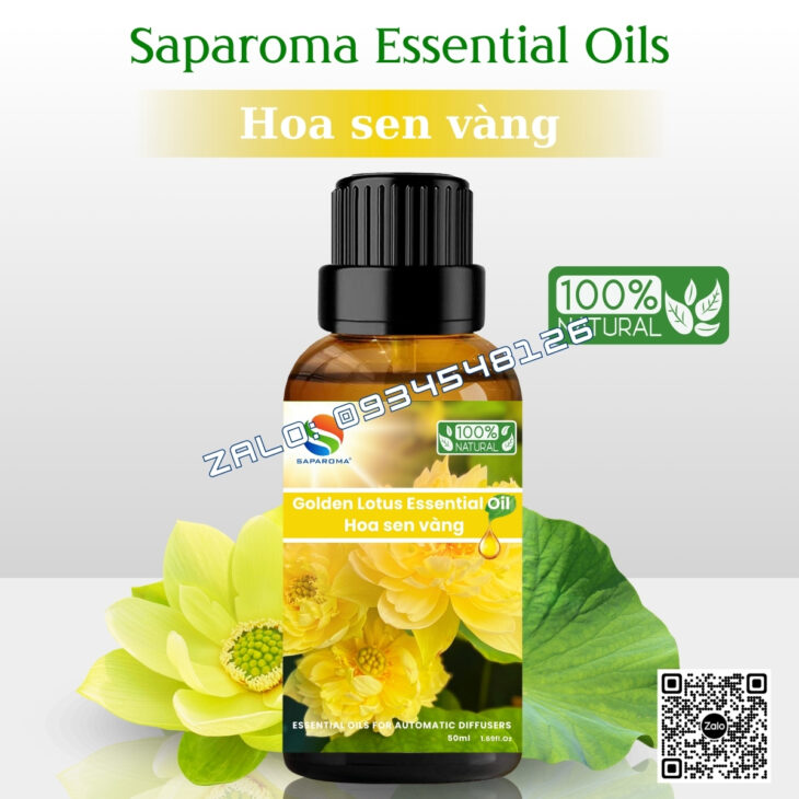 TINH DẦU THIÊN NHIÊN NGUYÊN CHẤT SAPAROMA 50ML, THƠM PHÒNG, HỖ TRỢ KHỬ MÙI, XUA ĐUỔI MUỖI, CÔN TRÙNG