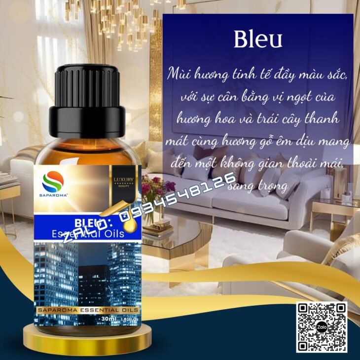 TINH DẦU NƯỚC HOA CAO CẤP SAPAROMA 30ML, HỖ TRỢ KHỬ MÙI, XÔNG THƠM PHÒNG, SPA, NHÀ HÀNG, KHÁCH SẠN
