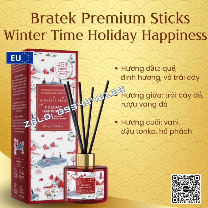 TINH DẦU TÁN HƯƠNG QUE MÂY BARTEK 100ml, TINH DẦU NƯỚC HOA THƠM PHÒNG, KHỬ MÙI, NHẬP KHẨU CHÍNH HÃNG