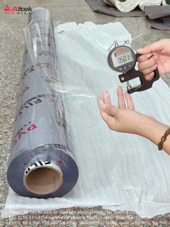 Xưởng phân phối cuộn nhựa pvc dẻo giá tốt nhất thị trường