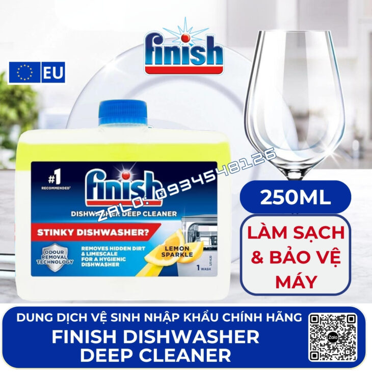 VIÊN RỬA BÁT FINISH NHẬP KHẨU CHÂU ÂU – GIẢI PHÁP HOÀN HẢO CHO BÁT ĐĨA SẠCH BONG, SÁNG BÓNG