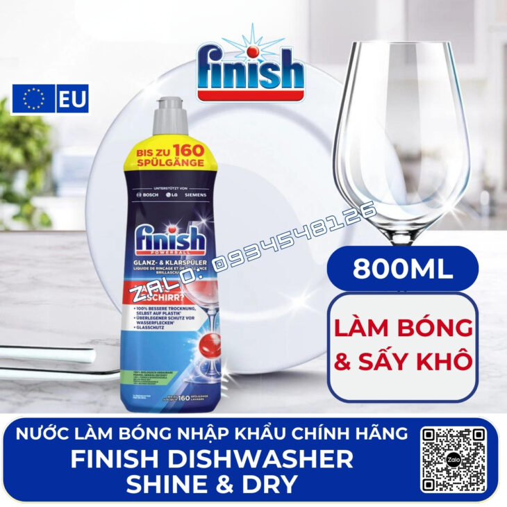VIÊN RỬA BÁT FINISH NHẬP KHẨU CHÂU ÂU – GIẢI PHÁP HOÀN HẢO CHO BÁT ĐĨA SẠCH BONG, SÁNG BÓNG