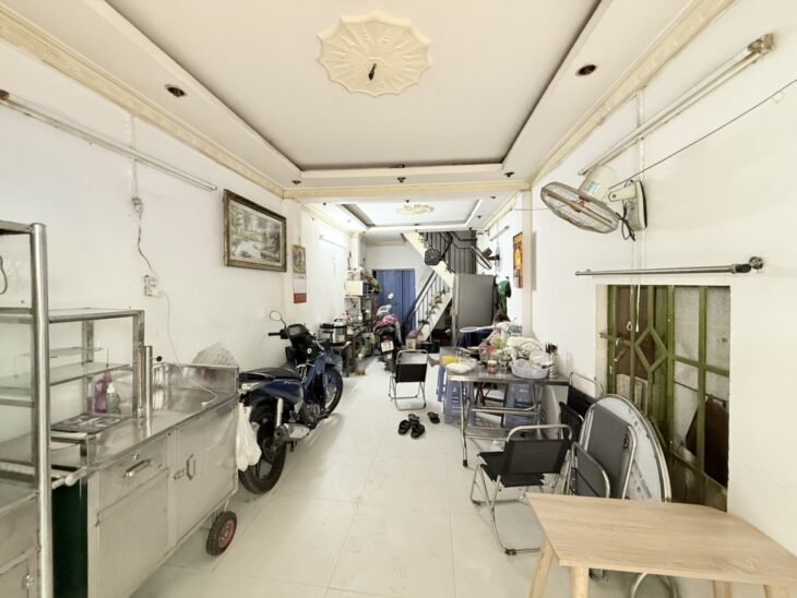 BÌNH THẠNH – GIÁP QUẬN 1 – HẺM XE HƠI THÔNG – NHÀ 3 TẦNG VUÔNG VẮN – CHỈ 5.55 TỶ VŨ HUY TẤN –