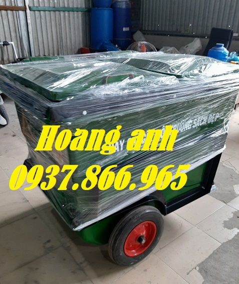 bán thùng thu gom rác thải tại nhà, thùng thu gom rác 1100l tại chung cư, xe gom rác tại
