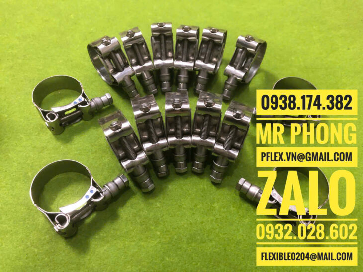 cổ dê inox chịu tải – cổ dê inox siết bulong chịu tải-cổ dê siết ống chịu tải