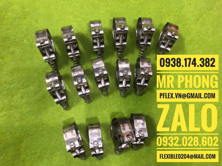 cổ dê inox chịu tải – cổ dê inox siết bulong chịu tải-cổ dê siết ống chịu tải