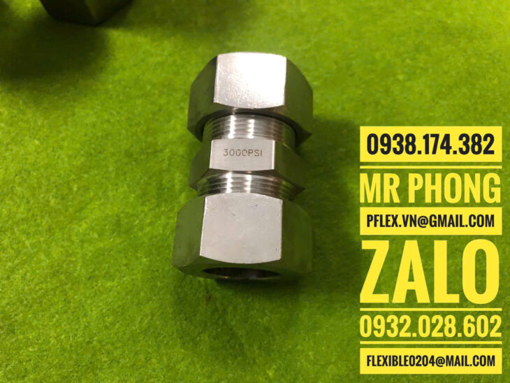 đầu nối inox hạt bắp nối thẳng – đầu co inox nối hạt bắp- đầu nối nhanh hạt bắp inox