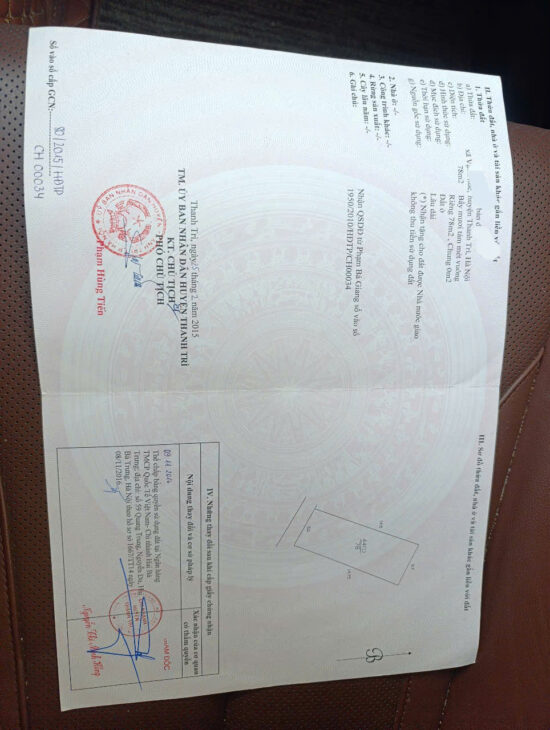 vạn phúc thanh trì hà nội, diện tích to , phù hợp làm chung cư mini. nhà ở ,5,3 tỉ cho 78 m , đất