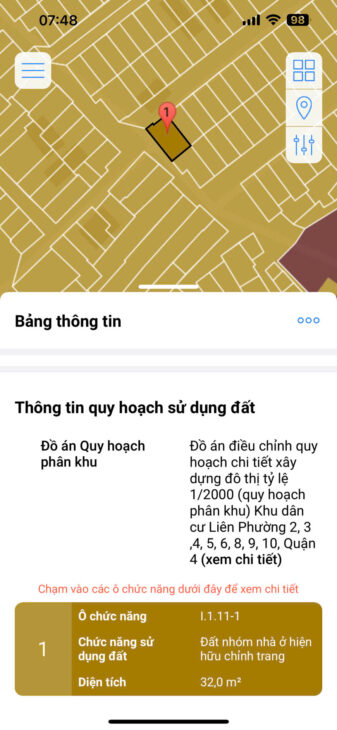 Căn góc 02 mặt tiền Hoàng Diệu cách mặt tiền 30 m NGANG 4.5 DÀI XX CÓ 4 TỶ