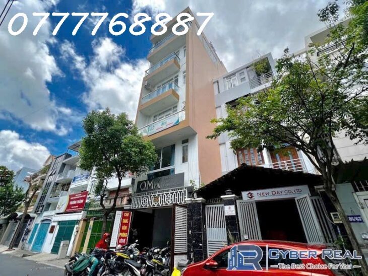 Tòa nhà VP hầm 6 tầng, Phườn 2 Q Tân Bình, dòng tiền ổn định.