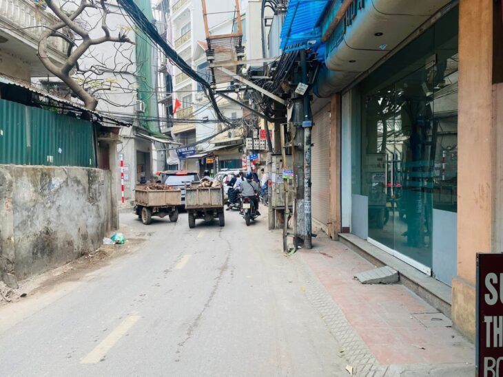 MẶT NGÕ HOÀNG MAI – 5M RA PHỐ ÔTÔ TRÁNH – 6 TẦNG THANG MÁY – GIÁ 12 TỶ SĐCC