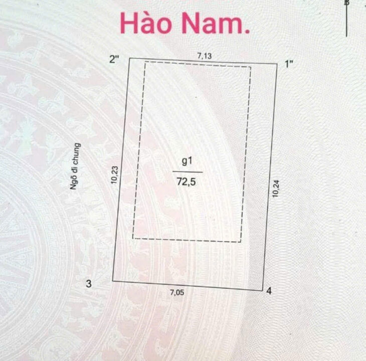 BÁN NHÀ HÀO NAM 73M² 4 TẦNG MT 15M GIÁ 20.5 TỶ KINH DOANH ĐỈNH