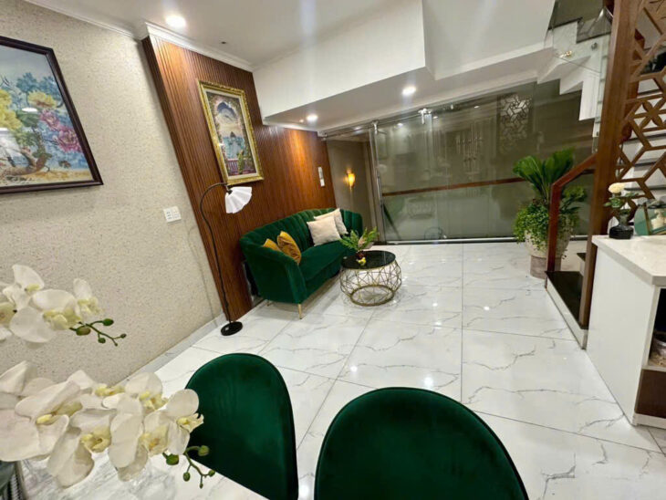 ????Nhà Khu Nam Long Giáp Gò Vấp- 5 tầng giá chỉ 5tỷ390 còn bớt???????? ✅Dt 4×13.5 1 trệt 1 lững 3 lầu