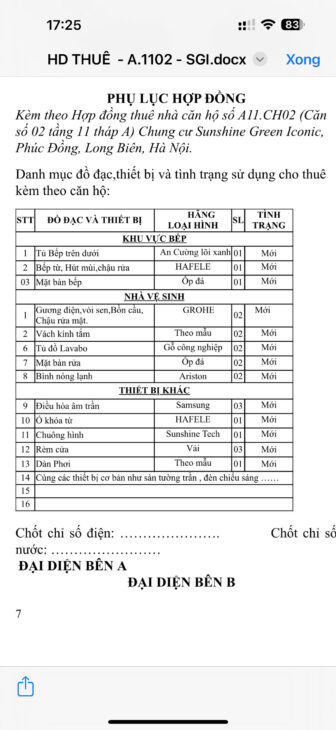 Cho thuê cc Shunshine Green Econic Phúc Đồng, Long Biên, nội thất cơ bản, 80m2 2ngủ, 11 triệu/tháng