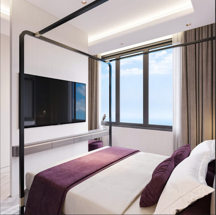 Căn hộ 2PN 65.9m² – không gian sống lý tưởng cho gia đình trẻ. Không gian vừa đủ, tiện nghi tối đa