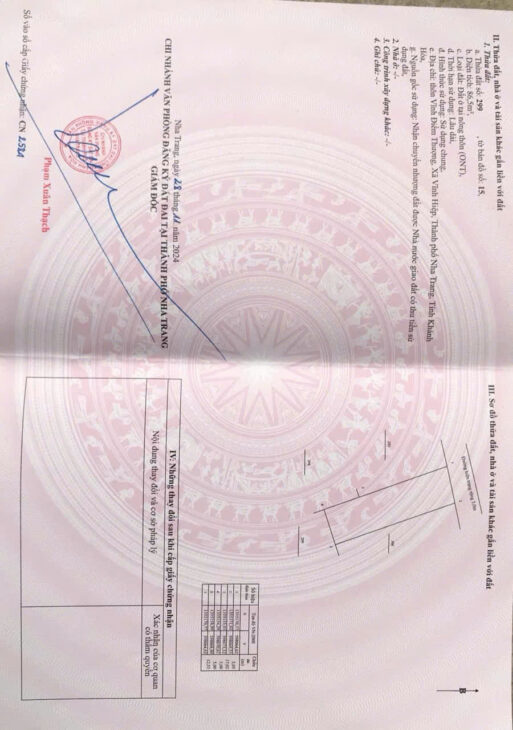 BÁN ĐẤT VĨNH HIỆP, NHA TRANG GẦN 23/10 VÀ VÕ NGUYÊN GIÁP