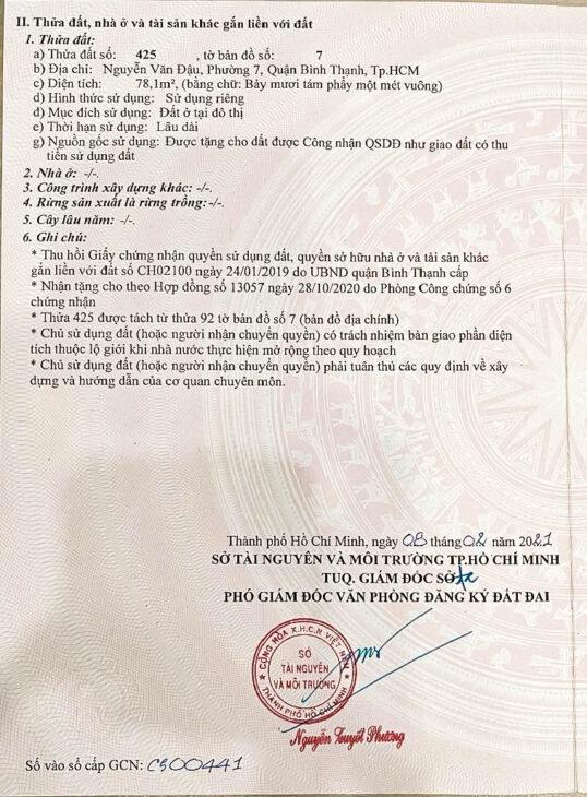 CHDV cao cấp xây mới 3 Mặt Tiền – DT 78m2 – Cho thuê 84tr/tháng – Giá: 15.5 Tỷ – Nguyễn Văn Đậu,