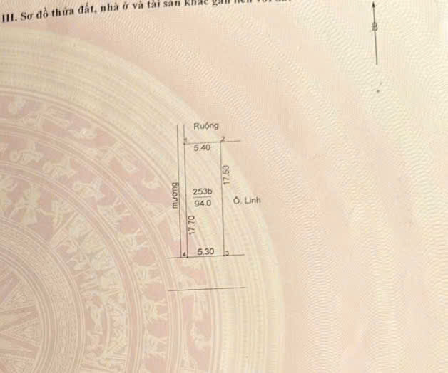 94m2 Ô GÓC ĐẤT TRỤC CHÍNH KINH DOANH ĐỨC THƯỢNG, HOÀI ĐỨC